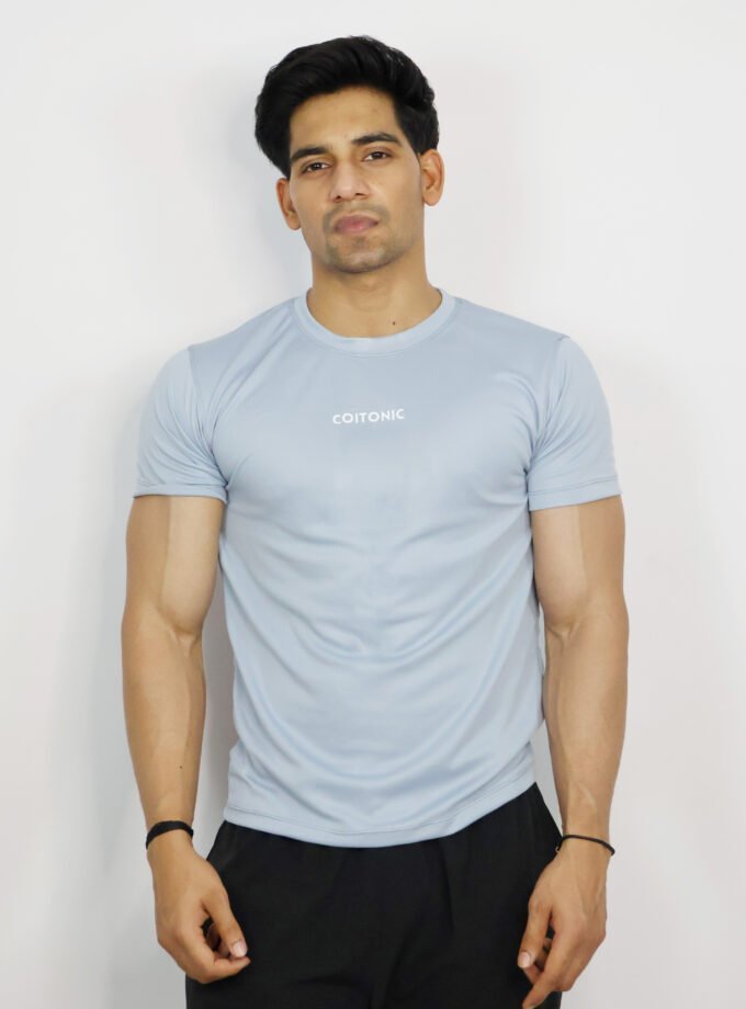 Coitonic Slim Fit T-Shirt - Light Grey