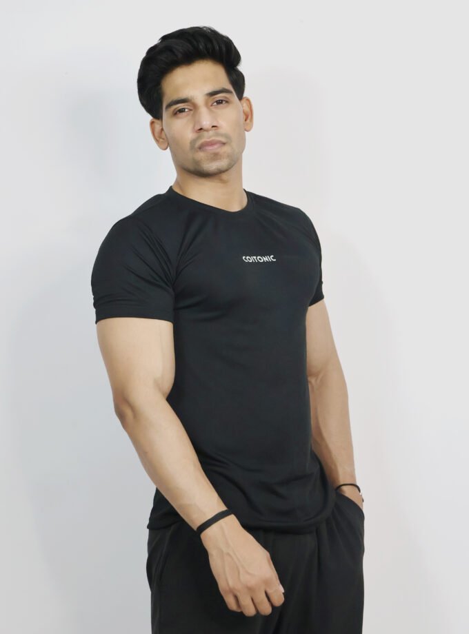 Coitonic Slim Fit T-Shirt - Black