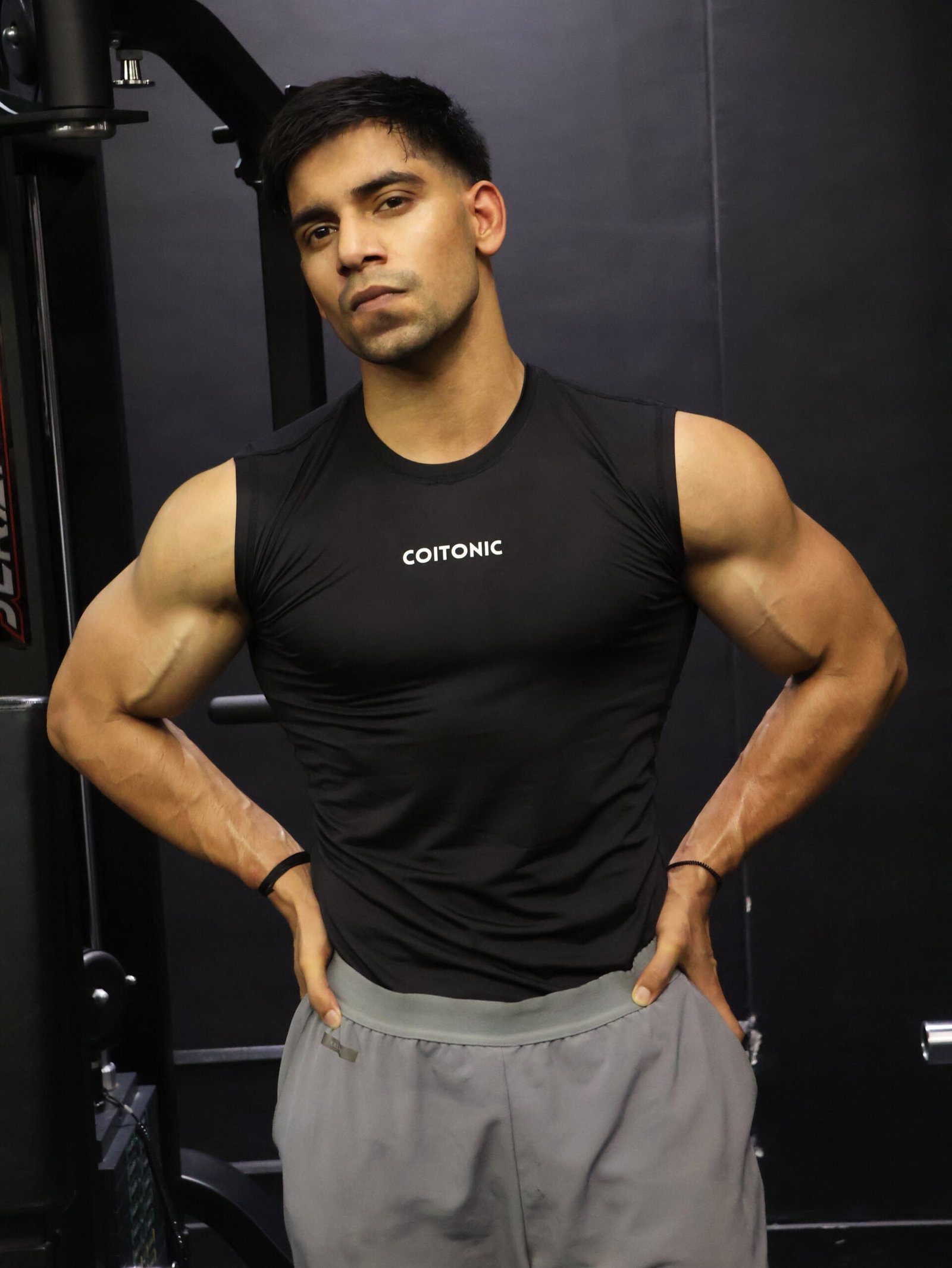 Coitonic Compression Sleeveless Tank ( Black ) - Image 5