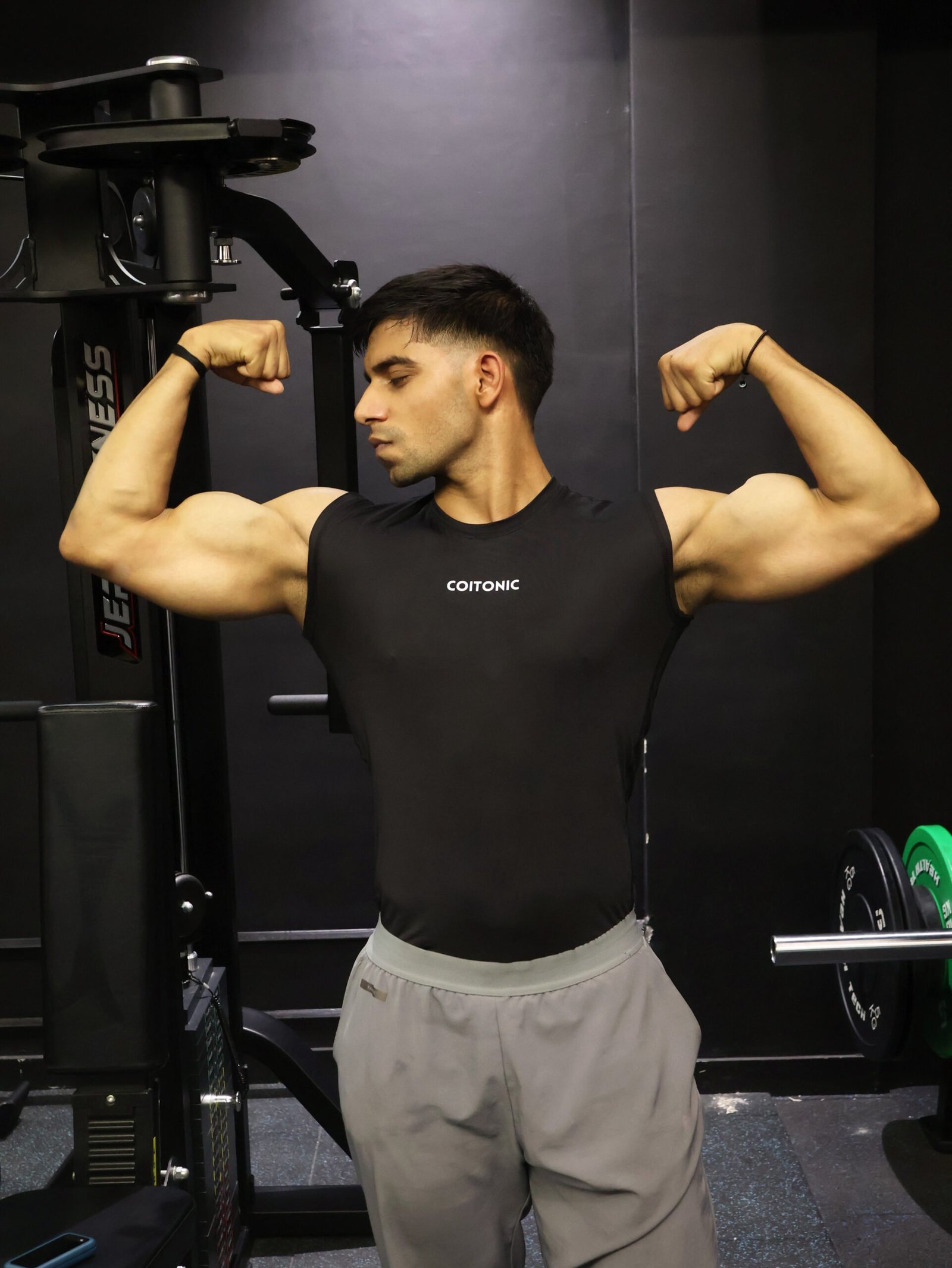 Coitonic Compression Sleeveless Tank ( Black ) - Image 3