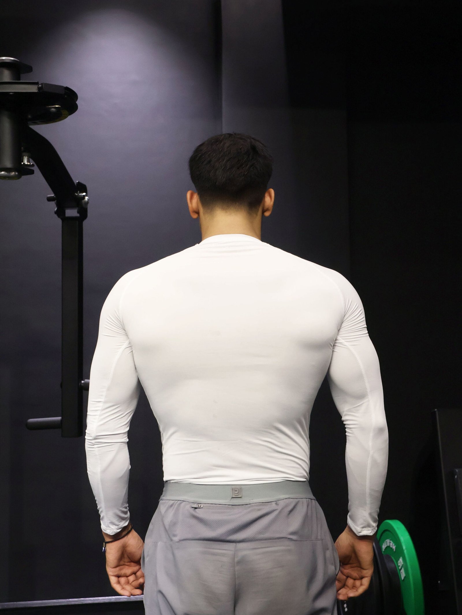 Compression Full Sleeves White T-shirt - Image 2